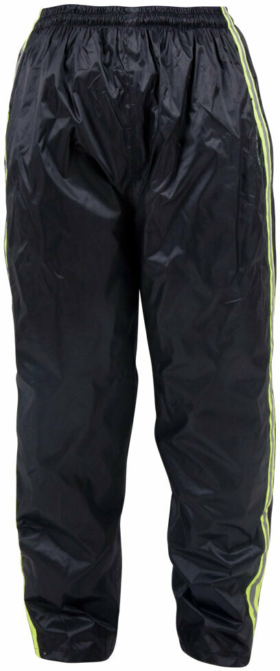 Pláštěnkové moto kalhoty W-TEC Rainy (Velikost: 6XL, Barva: černo-žlutá)