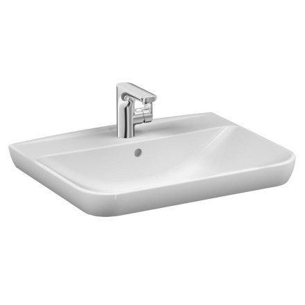 VITRA SENTO umyvadlo 63 cm, s otvorem pro baterii, s přepadem, VitrAhygiene