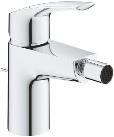 GROHE EUROSMART bidetová stojánková baterie, s odtokovou soupravou, Water Saving, chrom