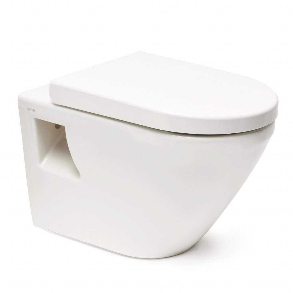 WC závěsné VitrA Integra včetně sedátka, zadní odpad 7063-003-6286