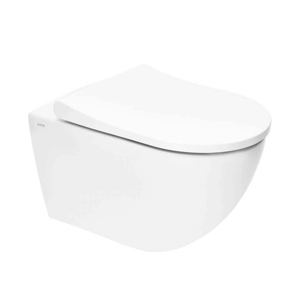 WC závěsné VitrA S60 bílé včetně sedátka, zadní odpad 7510-003-6288