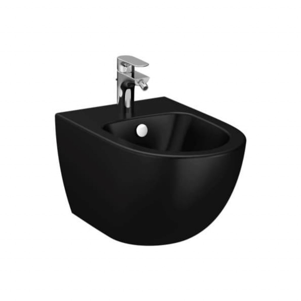 Bidet VitrA Shift závěsný černý, vnitřní přívod RN020BL