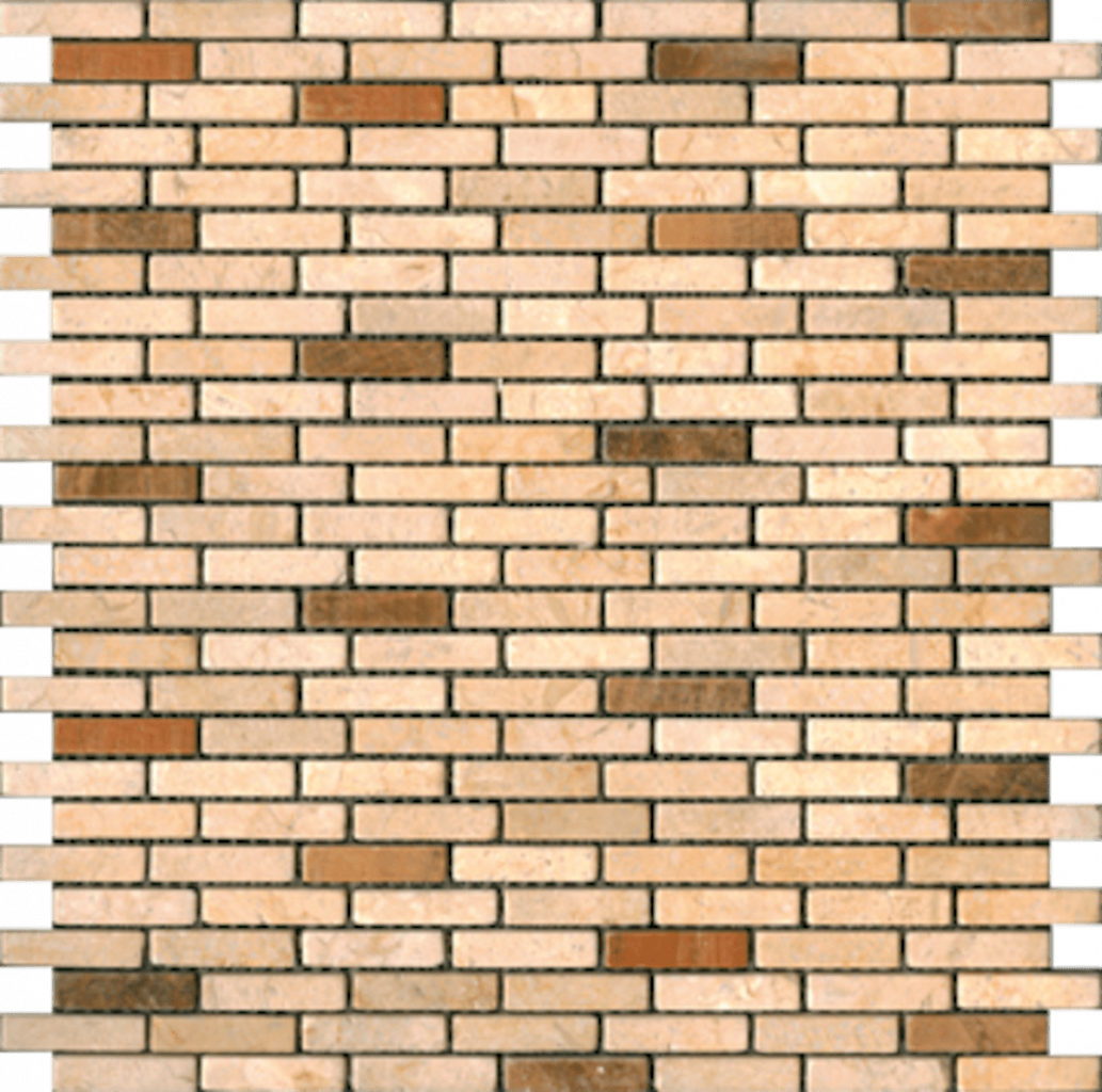 Kamenná mozaika Premium Mosaic Stone béžová 29x30 cm mat STMOS1040CRW