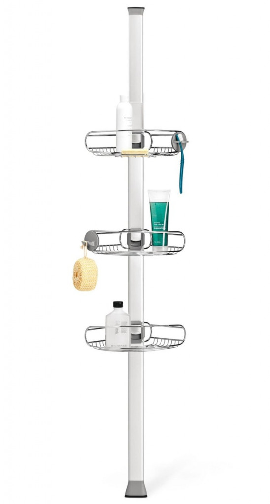 Polička Simplehuman Shower Caddy nerez ocel SHBT1109DC