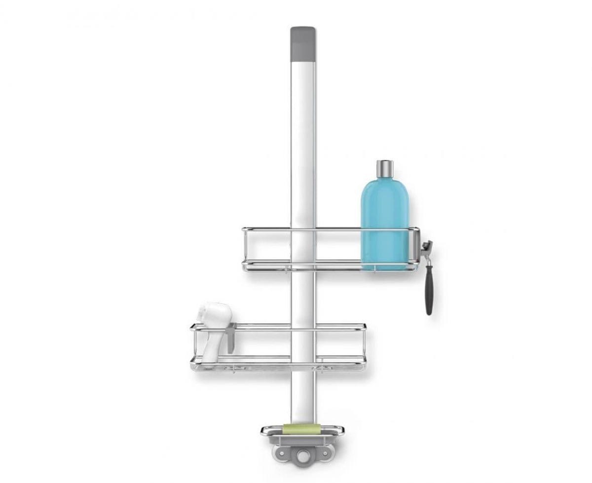 Polička Simplehuman Shower Caddy nerez ocel SHBT1101