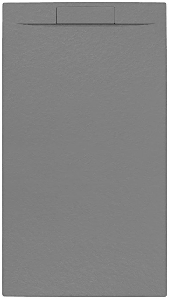 Sprchová vanička obdélníková SAT Fusion 140x90 cm litý mramor Gris SATFU14090GR