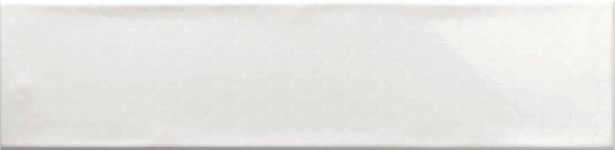 Dekor Ribesalbes Ocean white 7,5x30 cm lesk OCEAN2707