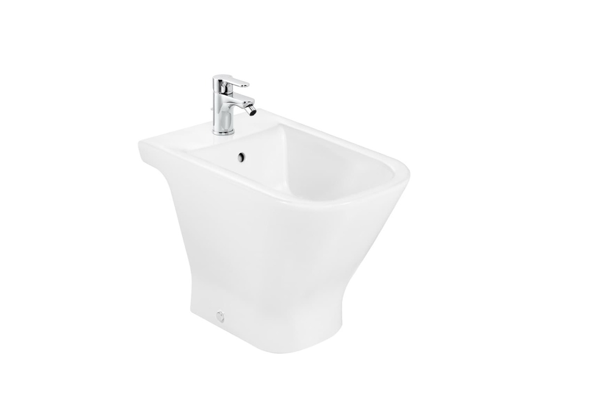 Stojící bidet Roca The Gap zadní odpad 7.3574.7.400.0