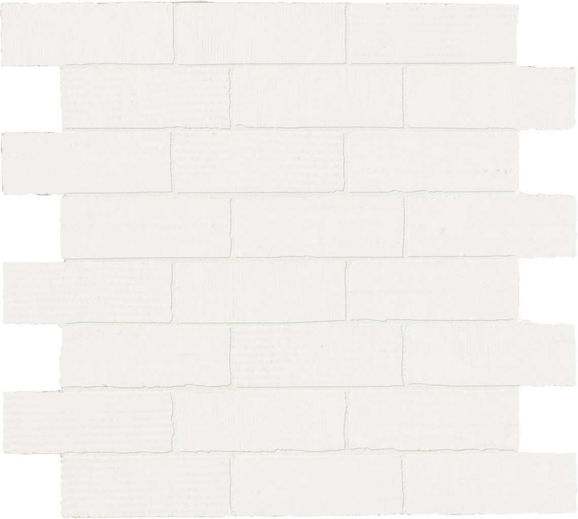 Mozaika Dom Comfort G white brick 33x33 cm mat DCOGMB10