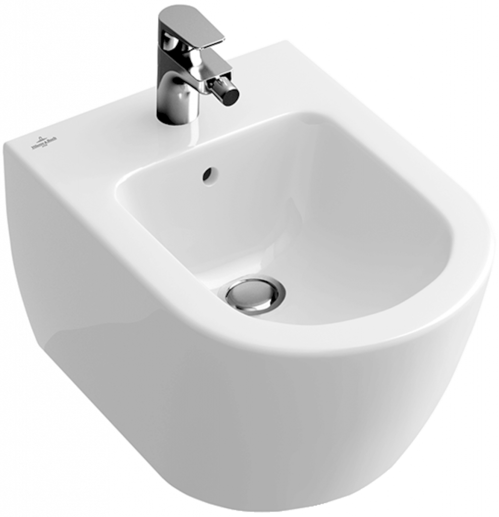 Bidet Villeroy & Boch Subway 2.0 závěsný, vnitřní přívod 54000001