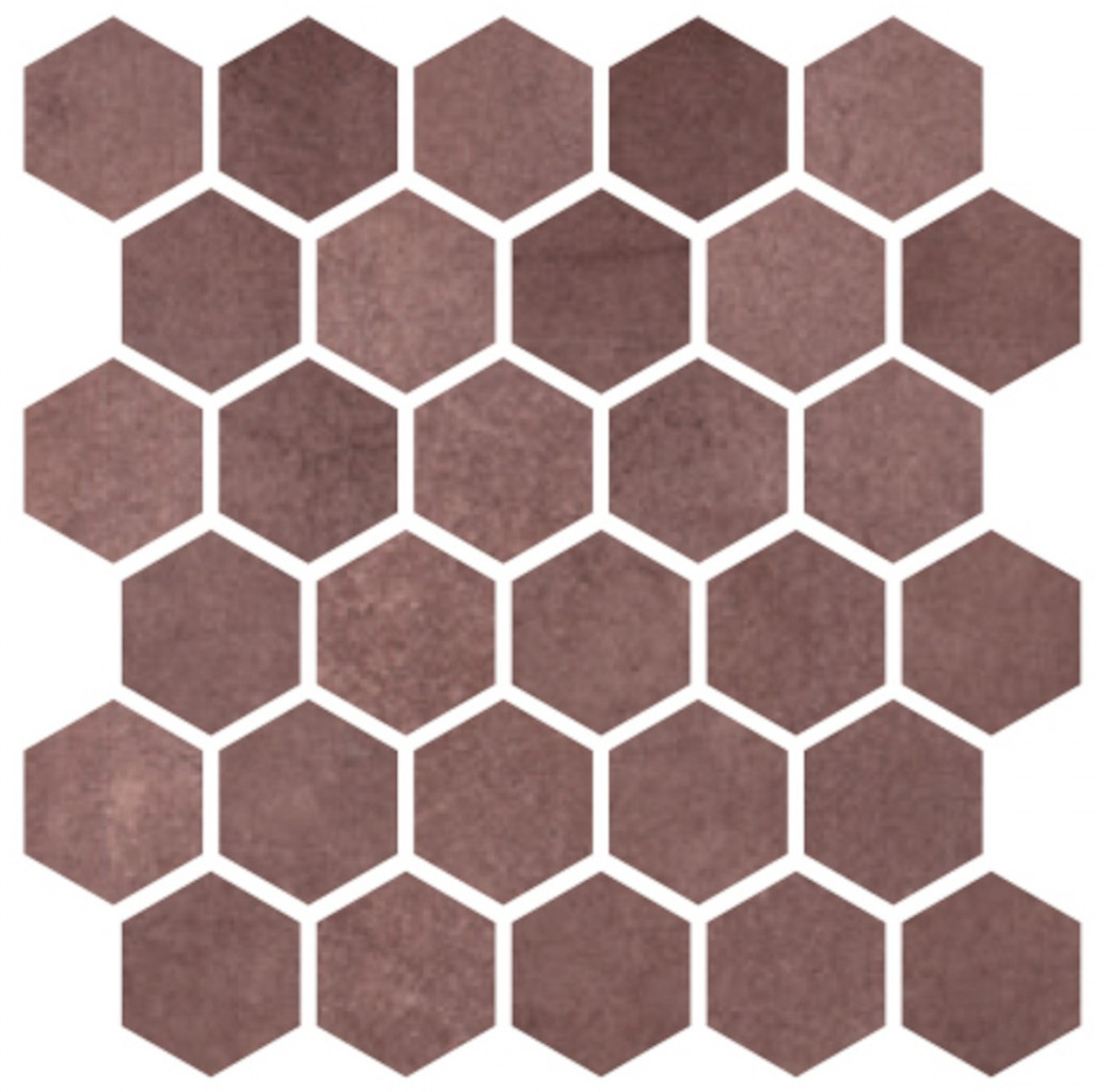 Mozaika Cir Materia Prima jewel hexagon 27x27 cm lesk 1069913