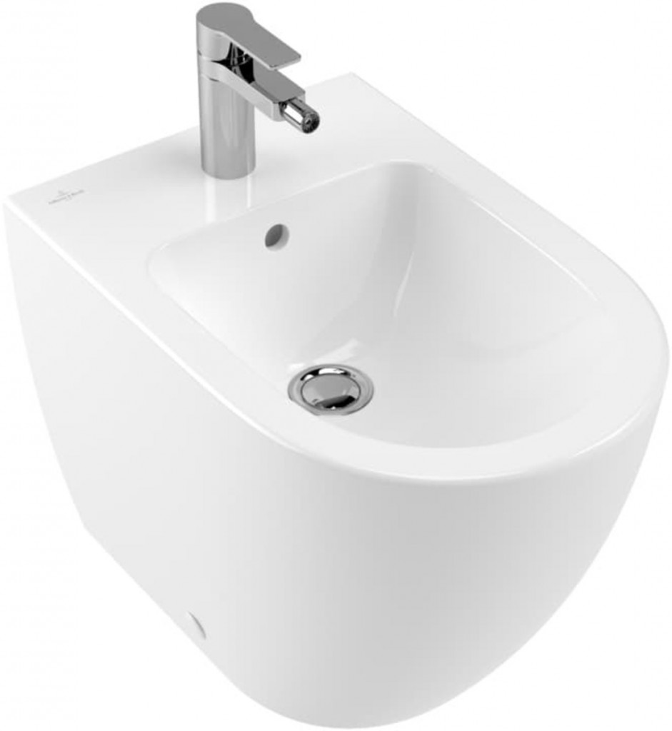 Bidet stojací Villeroy & Boch Subway 2.0 56x37 cm alpská bílá 540100R1