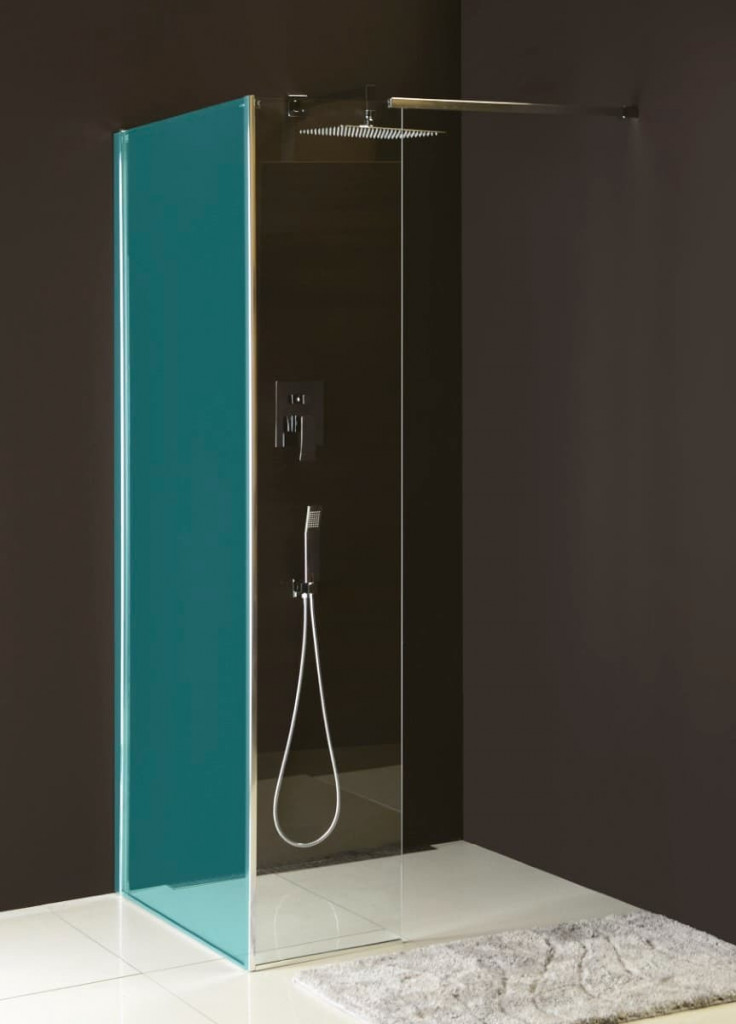 Polysan MODULAR SHOWER pevný panel k instalaci na stěnu modulu MS2, 1200 mm, levý,MS2B-120L