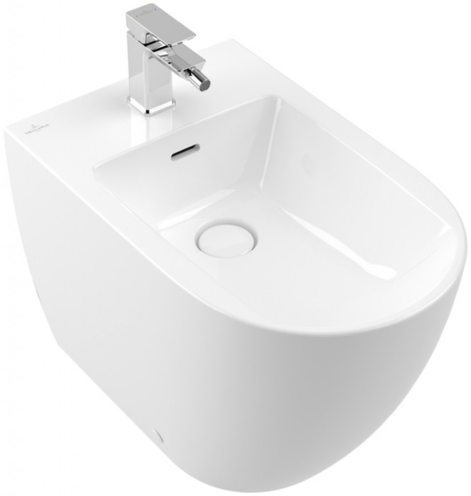 Bidet Villeroy & Boch Subway 3.0, stojací 370 x 600 mm, bílá Alpin