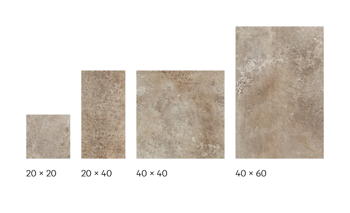 Dlažba Cir Molo Audace terra d´ormeggio 20x20,20x40,40x40,40x60 cm mat 10685481